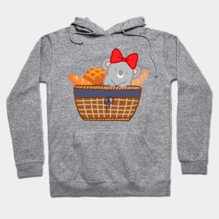 Cute Koala Bread Basket Hoodie